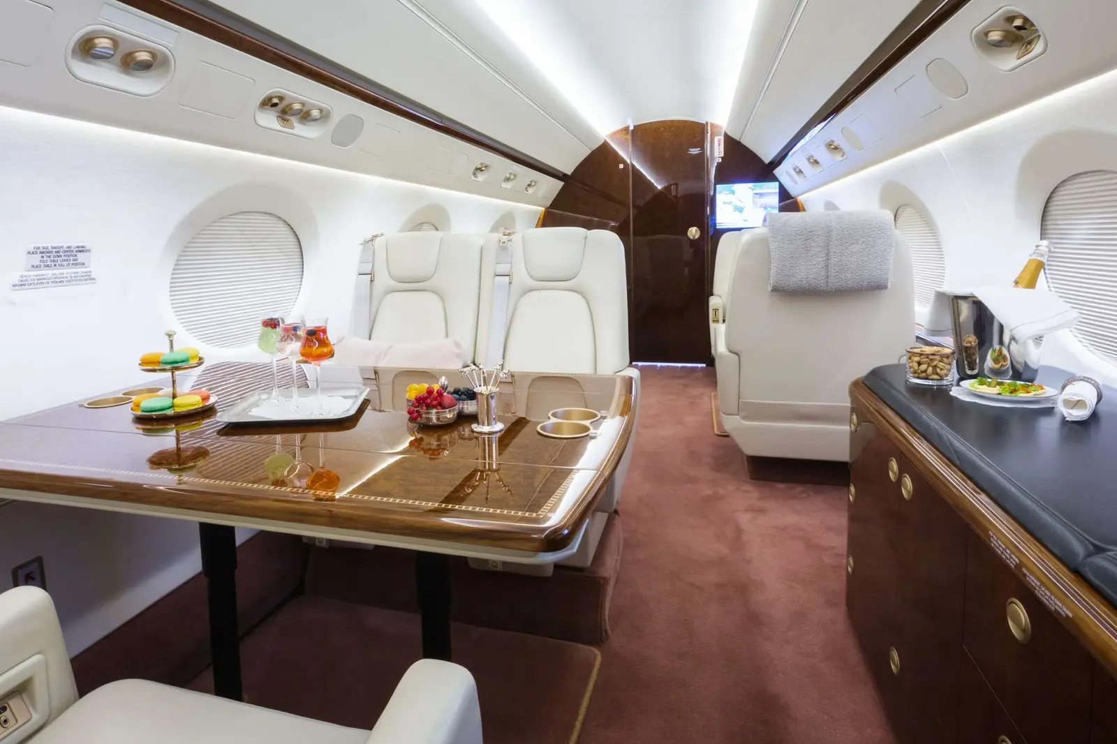 Gulfstream G550 4K-JJ888 operated by ASG Business Aviation photo 5