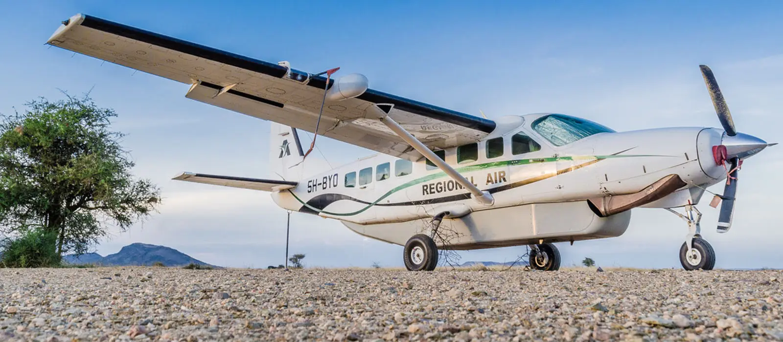 Cessna 208B Grand Caravan 5H-BYO operated by Regional Air Services Tanzania, exterior