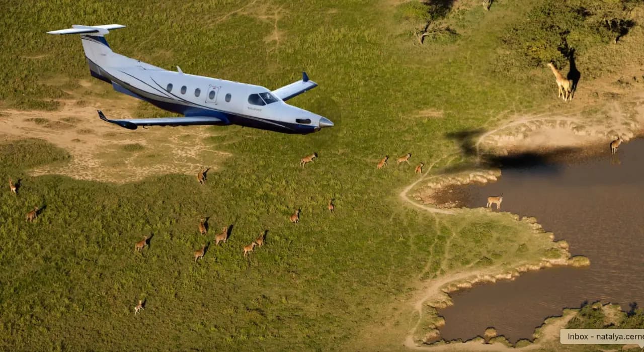 Pilatus PC-12/45 5H-ZOE operated by Coastal Aviation photo 2