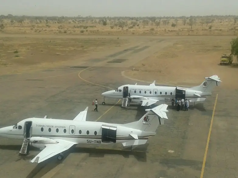 Beechcraft 1900D 5U-TNC operated by Tamara Niger Aviation, exterior
