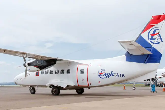 Let L-410 5X-GNF operated by Eagle Air LTD photo 2