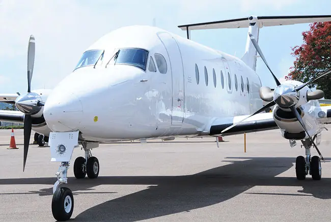 Beechcraft 1900D 5X-RHB operated by Eagle Air LTD photo 2
