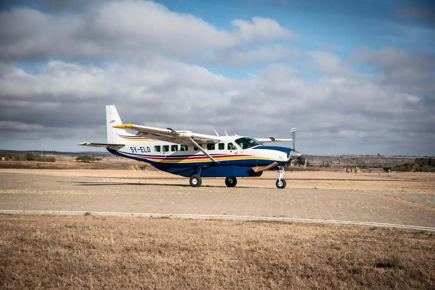 Cessna 208B Grand Caravan 5Y-ELO operated by Yellow Wings Air Services, exterior