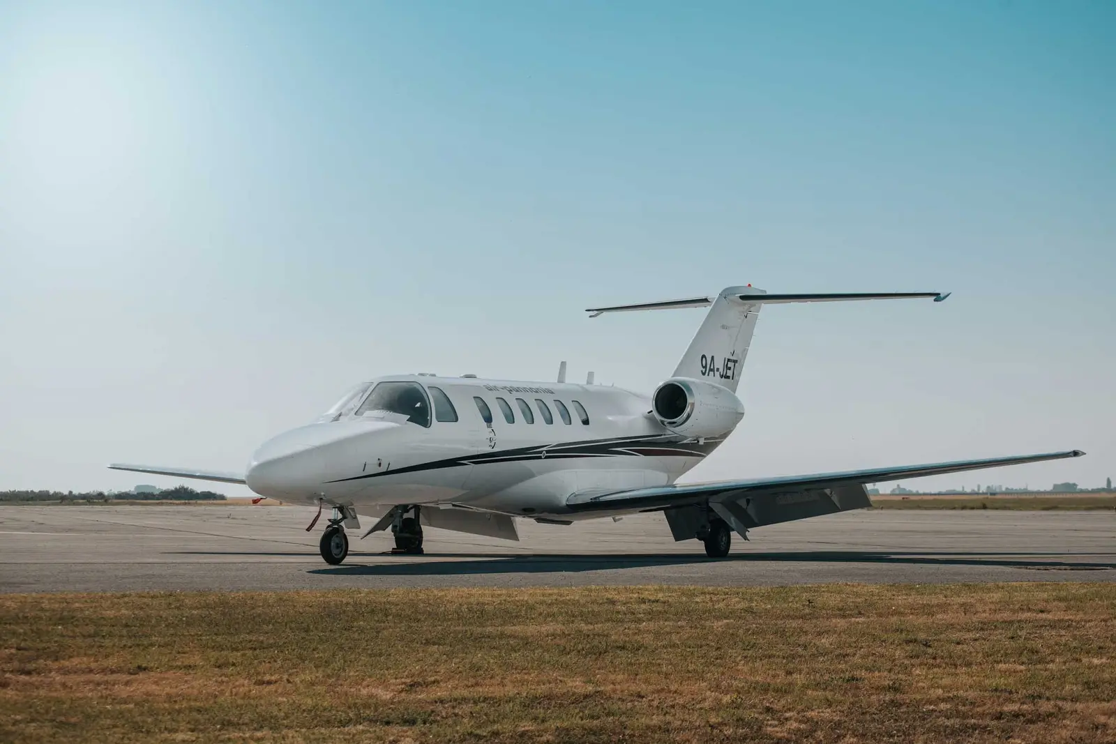 Cessna Citation CJ2 9A-JET operated by Air Pannonia, exterior