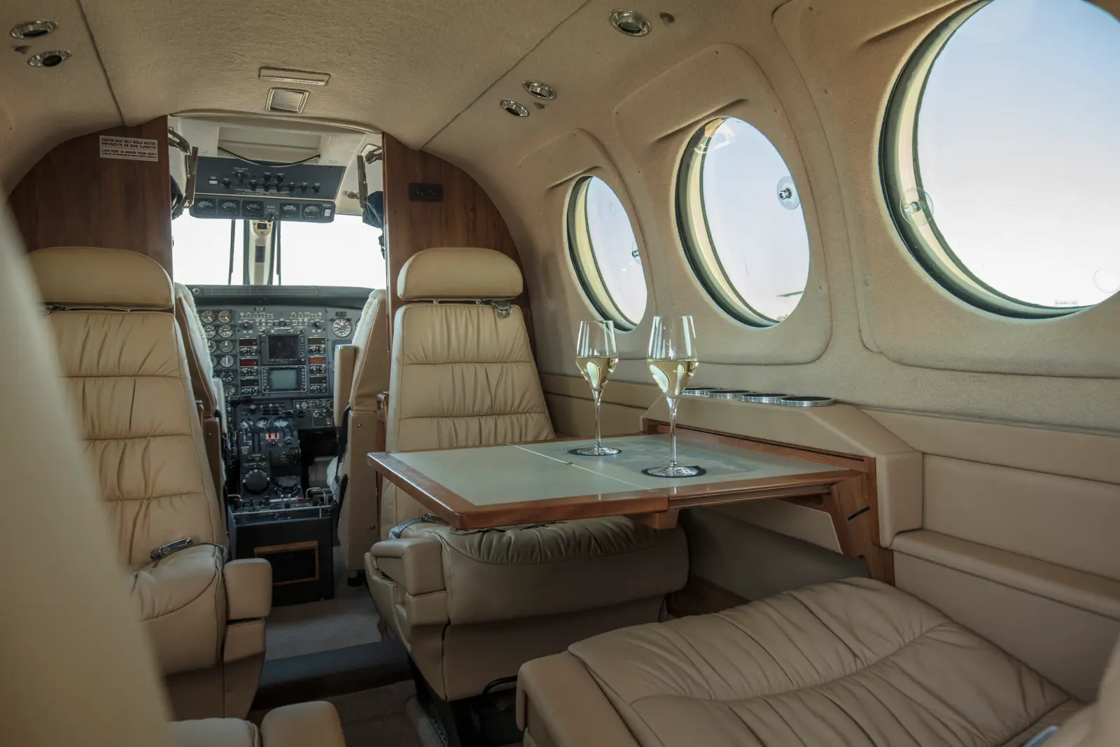 Beechcraft King Air C90B 9A-SET operated by Airport Mali Losinj Ltd. photo 2