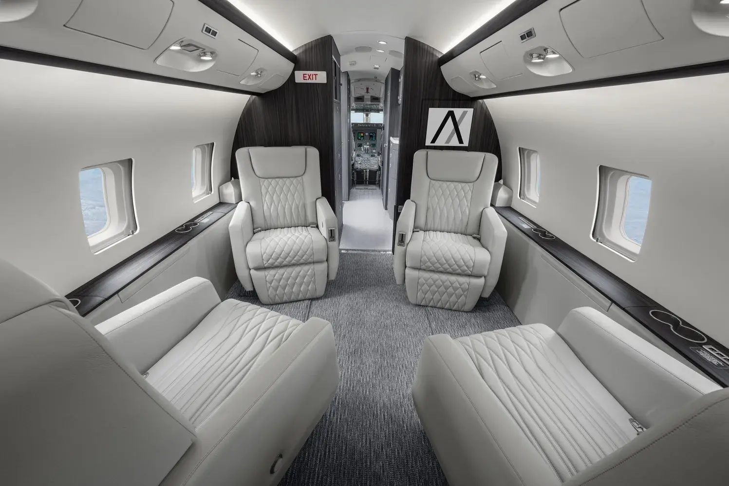 Bombardier Challenger 850 9H-AMY operated by AirX Charter, Ltd. photo 3