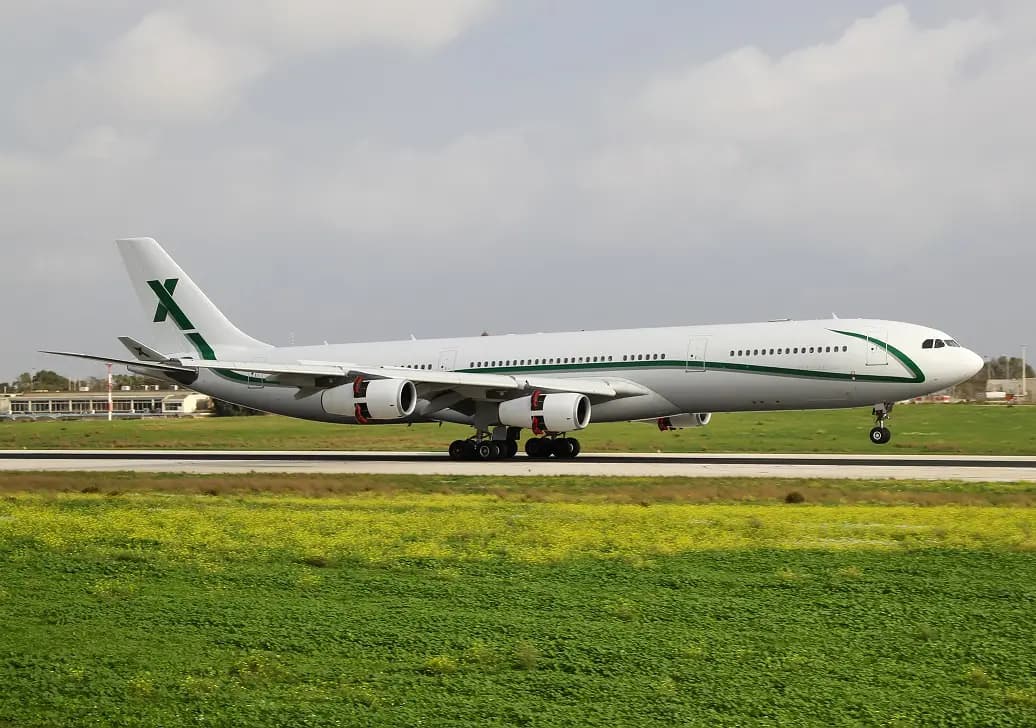 Airbus A340-300 9H-BIG operated by AirX Charter, Ltd. photo 4