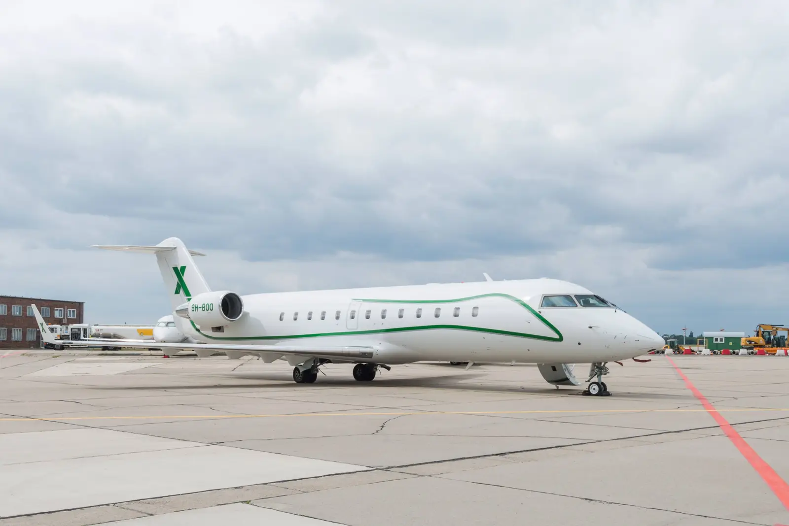 Bombardier Challenger 850 9H-BOO operated by AirX Charter, Ltd. photo 5