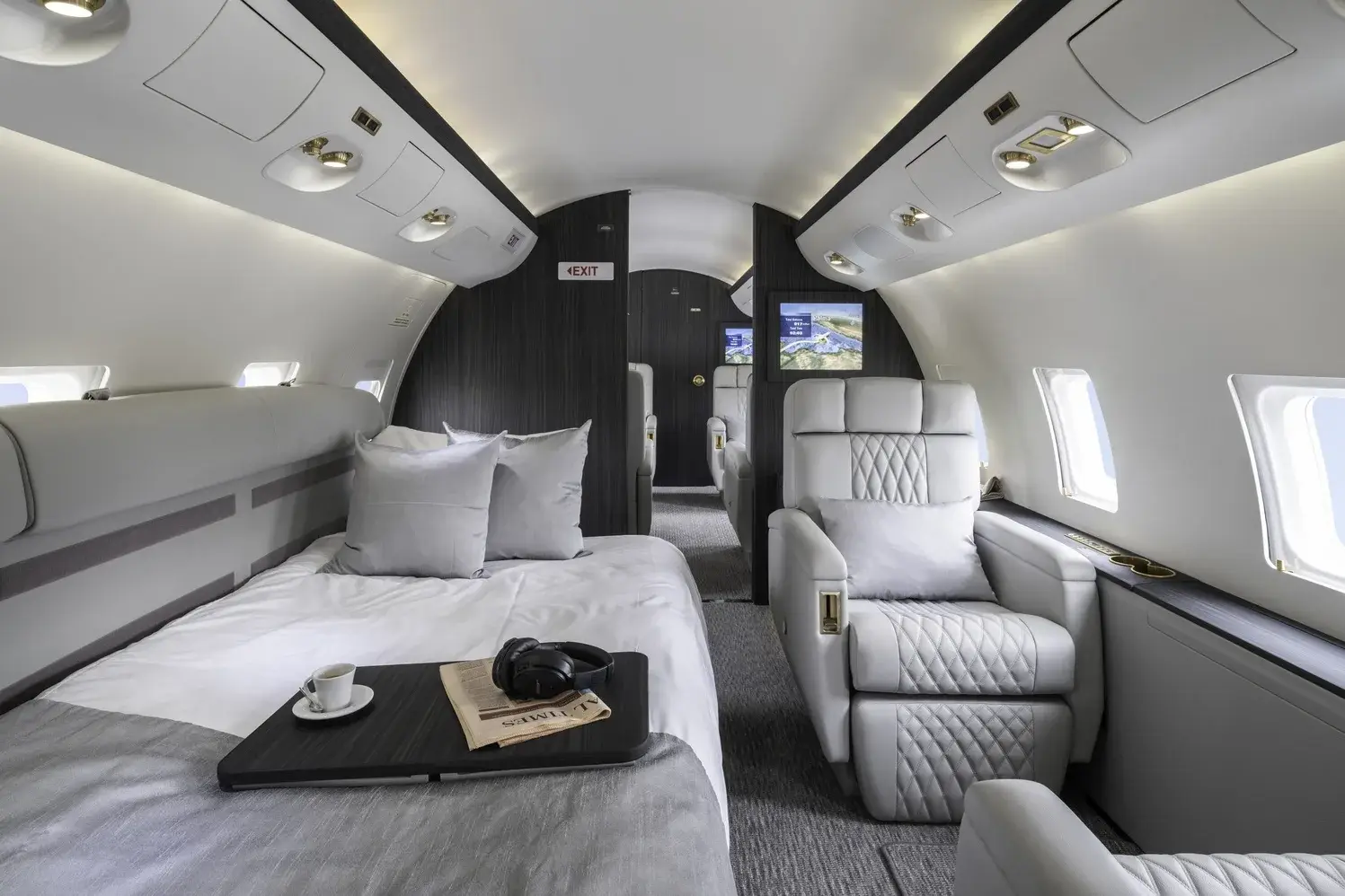 Bombardier Challenger 850 9H-BOO operated by AirX Charter, Ltd. photo 3