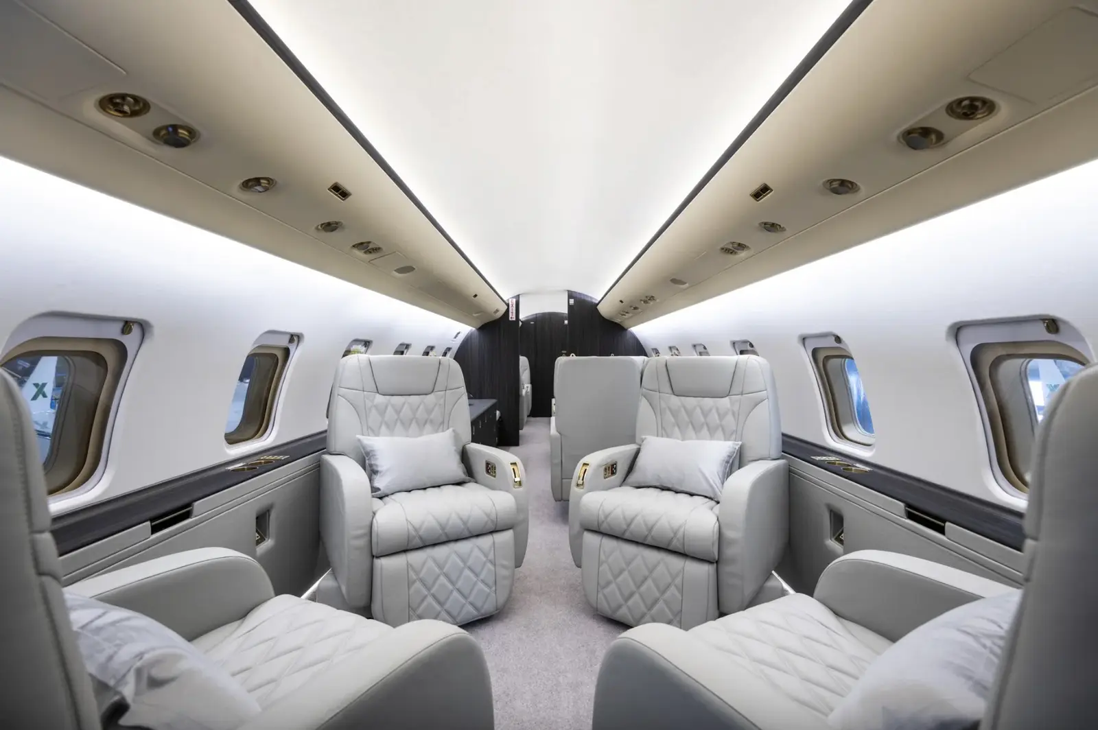 Bombardier Challenger 850 9H-CLG operated by AirX Charter, Ltd. photo 4