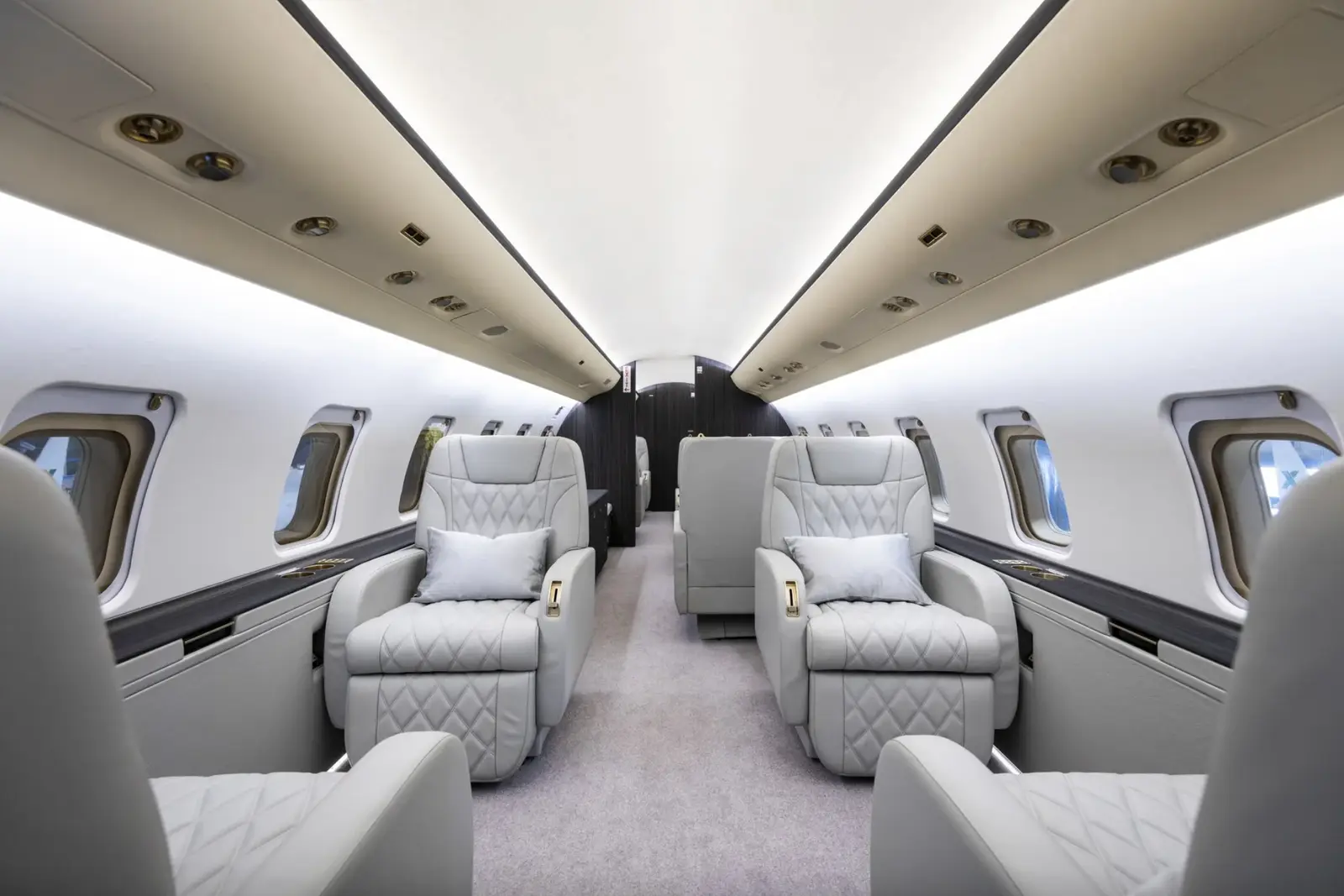 Bombardier Challenger 850 9H-CLG operated by AirX Charter, Ltd. photo 6