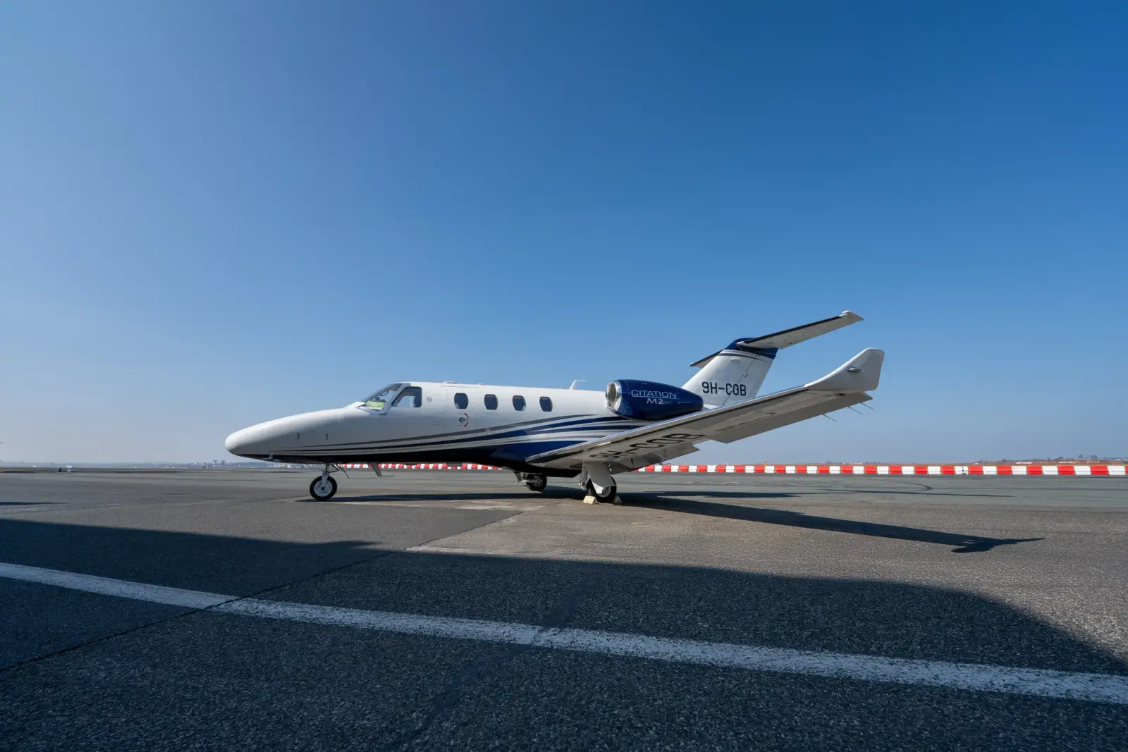 Cessna Citation M2 9H-COB operated by Astonjet, exterior