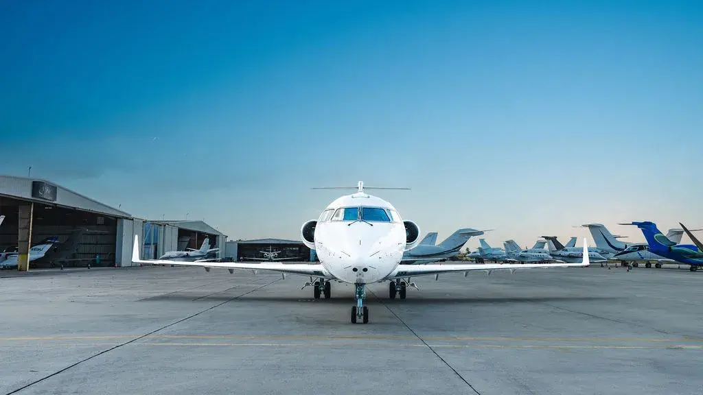 Bombardier Challenger 850 9H-CWM operated by AirX Charter, Ltd. photo 6