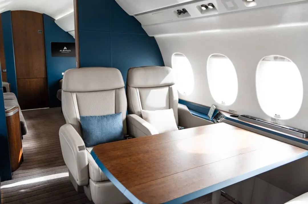 Dassault Falcon 6X 9H-DINA operated by Albinati Aeronautics photo 5