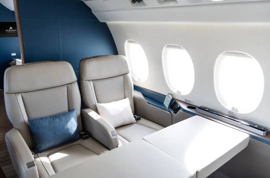 Dassault Falcon 6X 9H-DINA operated by Albinati Aeronautics photo 6