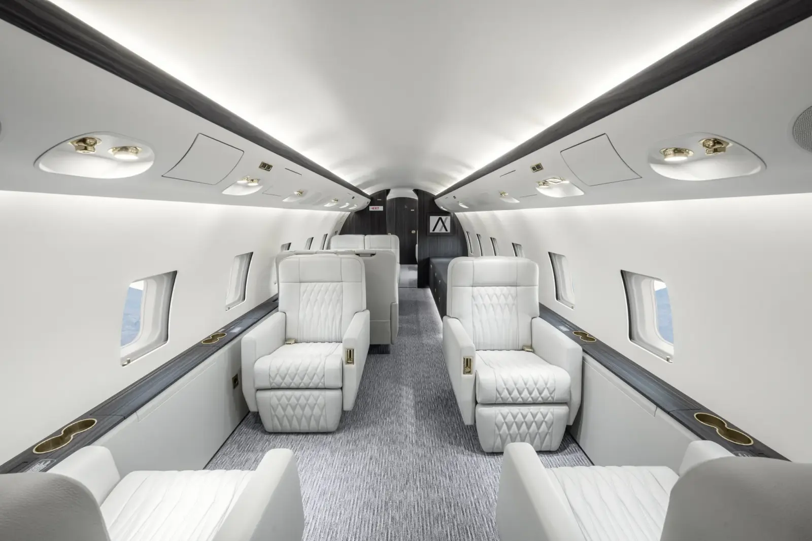 Bombardier Challenger 850 9H-DOM operated by AirX Charter, Ltd. photo 3