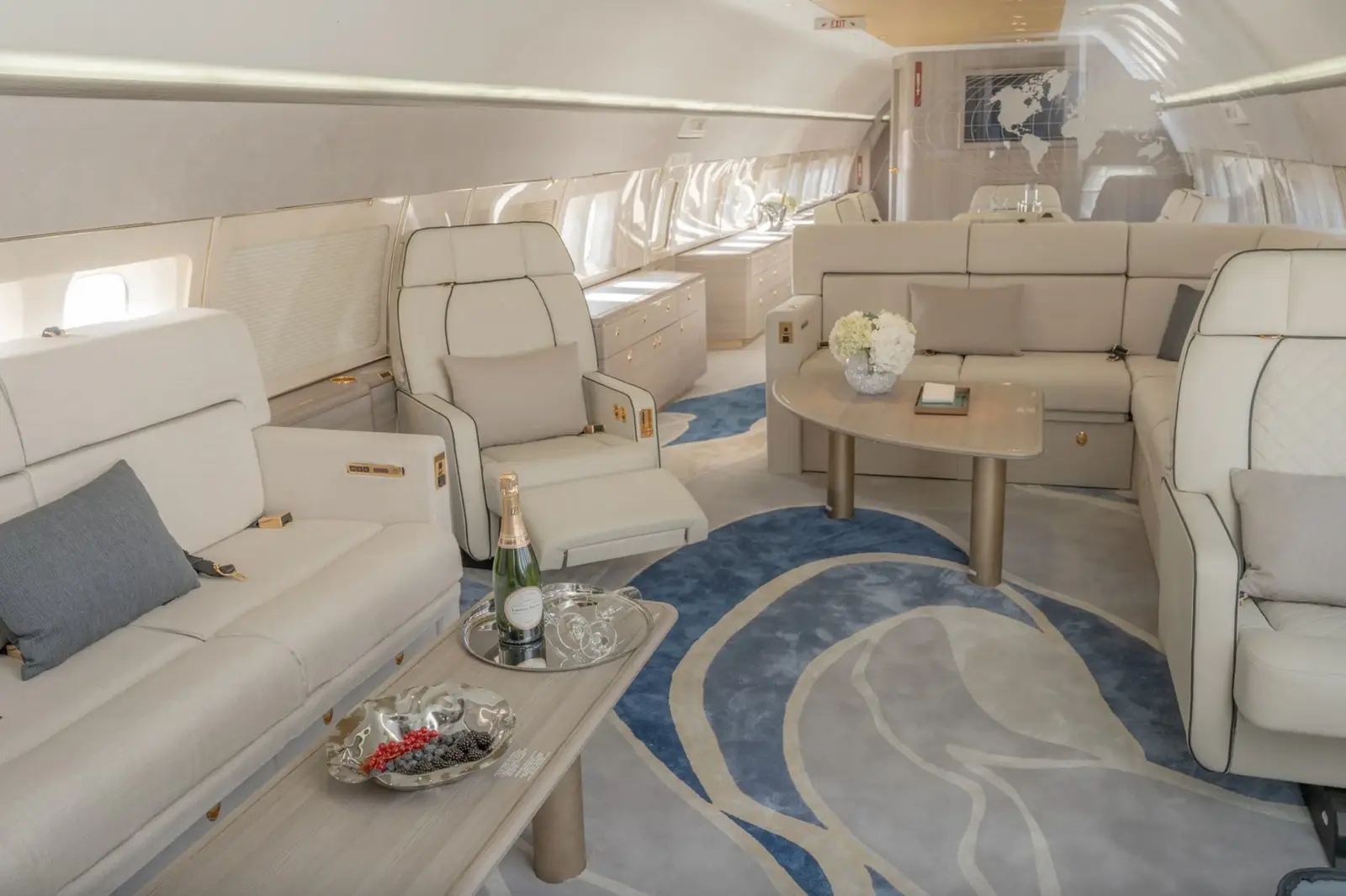 Boeing BBJ 9H-ELF operated by AirX Charter, Ltd. photo 2
