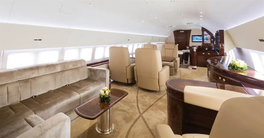 Boeing BBJ 9H-GGG operated by Jet Aviation Flight Services, Inc. photo 4