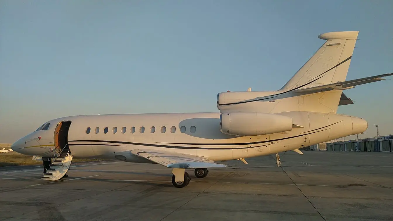 Dassault Falcon 900B 9H-GRS operated by Harmony Jets  photo 4