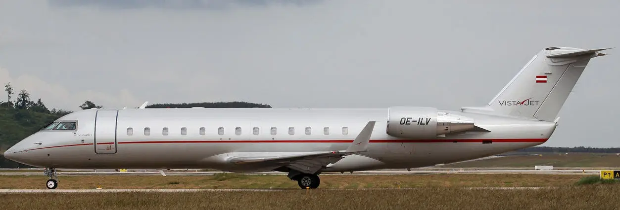 Bombardier Challenger 850 9H-ILV operated by Vistajet, exterior