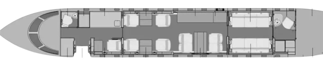 Bombardier Global 6000 9H-IRC operated by DC Aviation Group photo 6