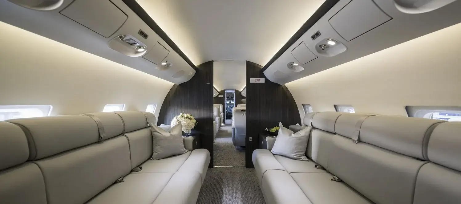 Bombardier Challenger 850 9H-JAD operated by AirX Charter, Ltd. photo 5