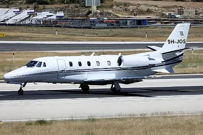 Cessna Citation Excel 9H-JOS operated by Avcon Jet AG, exterior