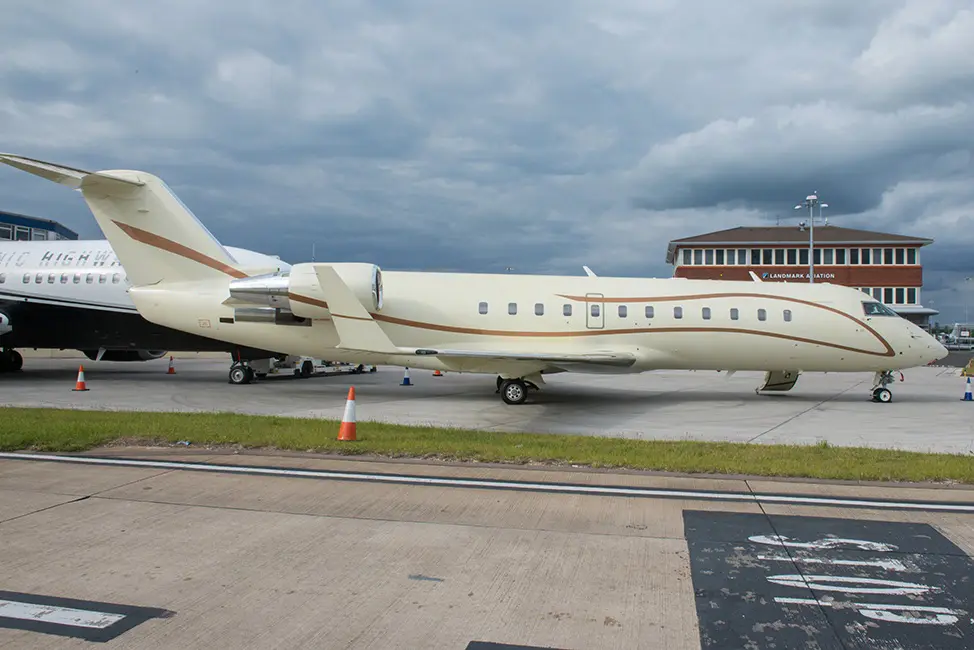 Bombardier Challenger 850 9H-JOY operated by AirX Charter, Ltd. photo 2