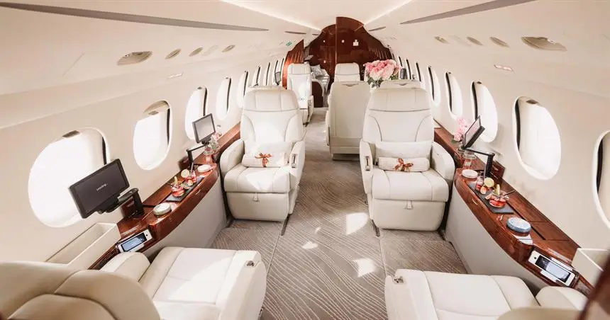Dassault Falcon 8X 9H-KIM operated by Skyfirst Ltd photo 5