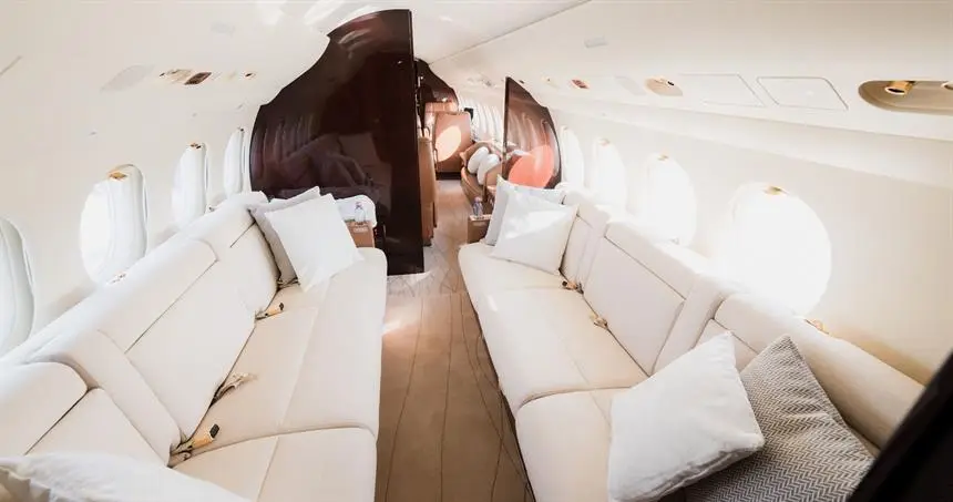 Dassault Falcon 7X 9H-MOON operated by Skyfirst Ltd photo 2
