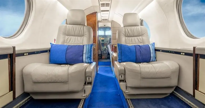 Dassault Falcon 10 9H-SSG operated by Harmony Jets  photo 3