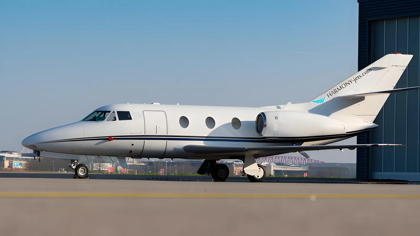 Dassault Falcon 10 9H-SSG operated by Harmony Jets  photo 4