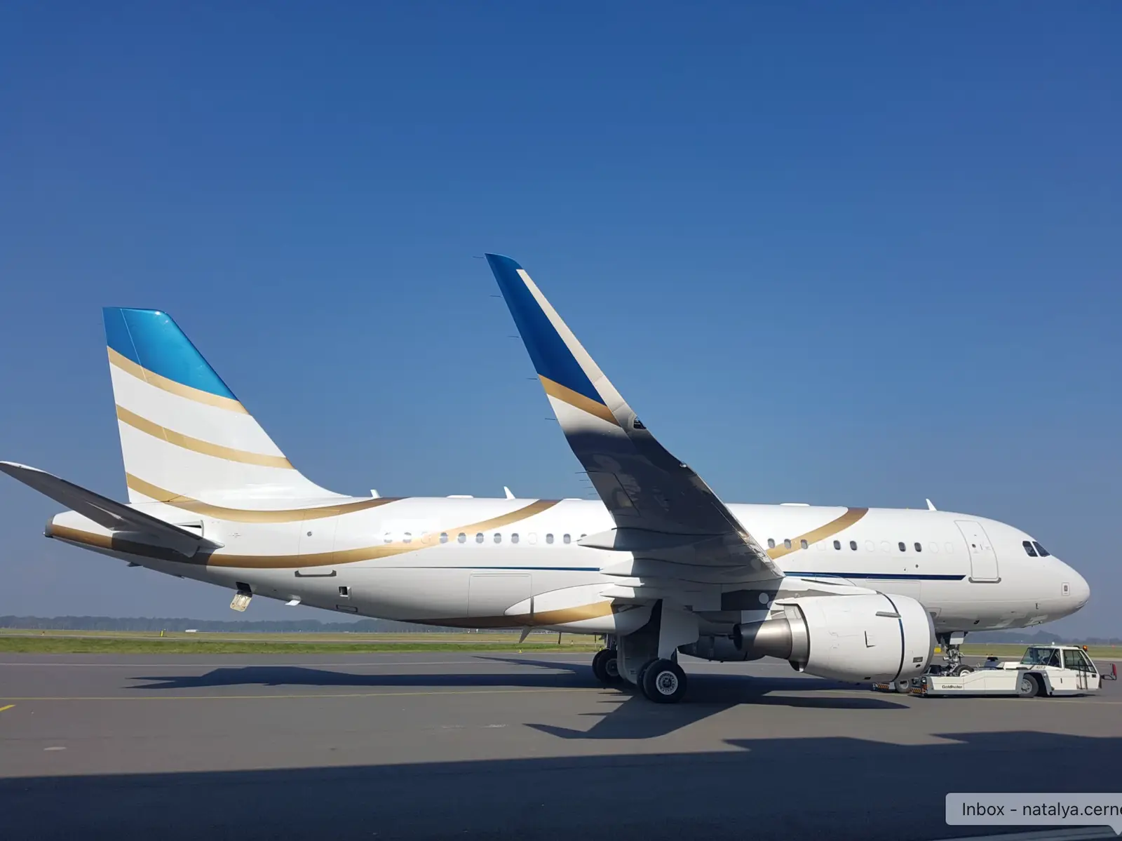 Airbus ACJ319 9H-TBN operated by Comlux Aviation, exterior