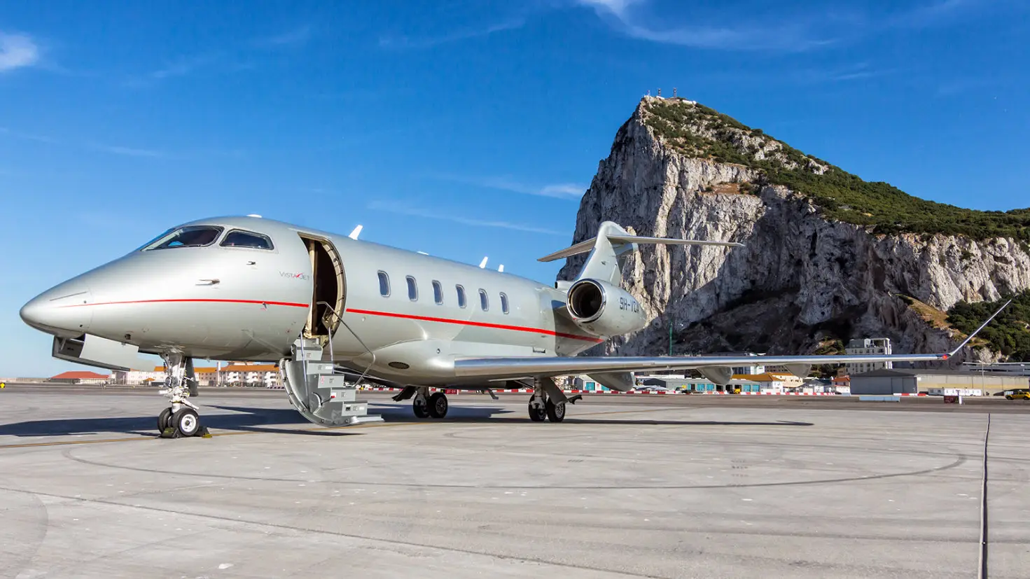 Bombardier Challenger 350 9H-VCA operated by Vistajet, exterior