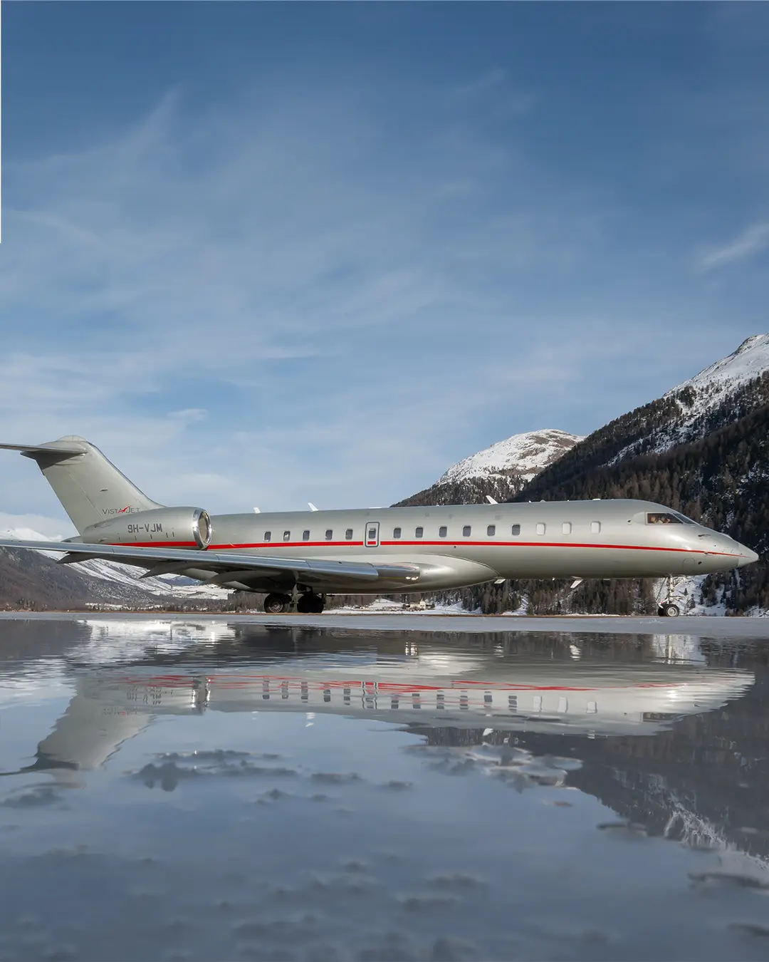 Bombardier Global 6000 9H-VJM operated by Vistajet, exterior