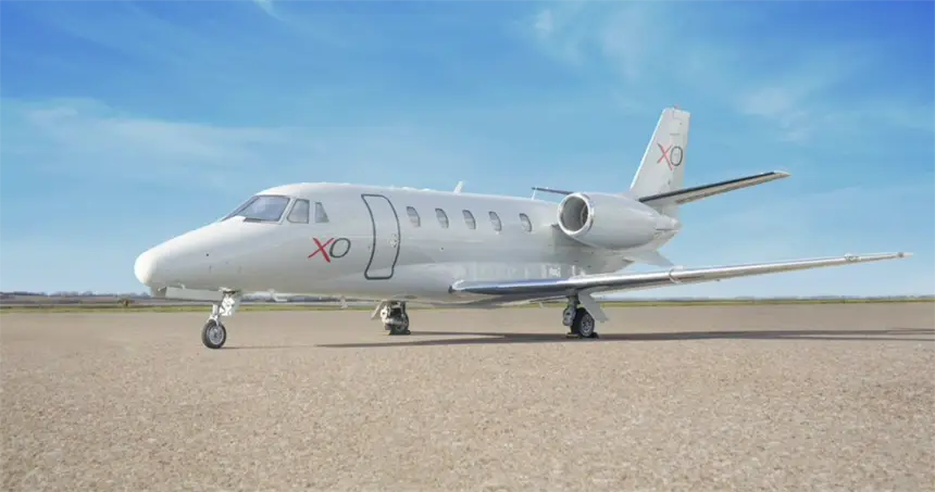 Cessna Citation XLS 9H-XOC operated by Vistajet, exterior