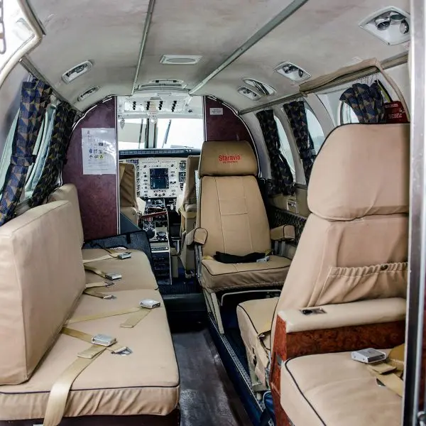 Beechcraft King Air E90 9J-STA operated by Staravia Air Charters photo 2