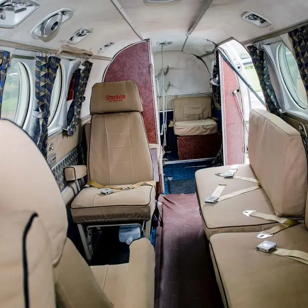 Beechcraft King Air E90 9J-STA operated by Staravia Air Charters photo 3