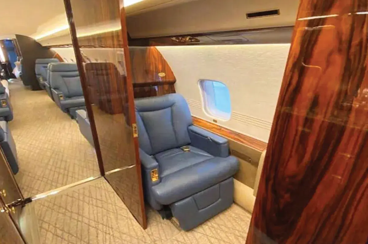 Bombardier Global Express A6-AFD operated by Alex Jets photo 5