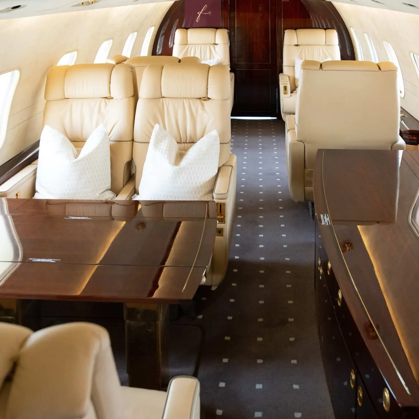 Bombardier Global Express A6-AFE operated by Alex Jets photo 3
