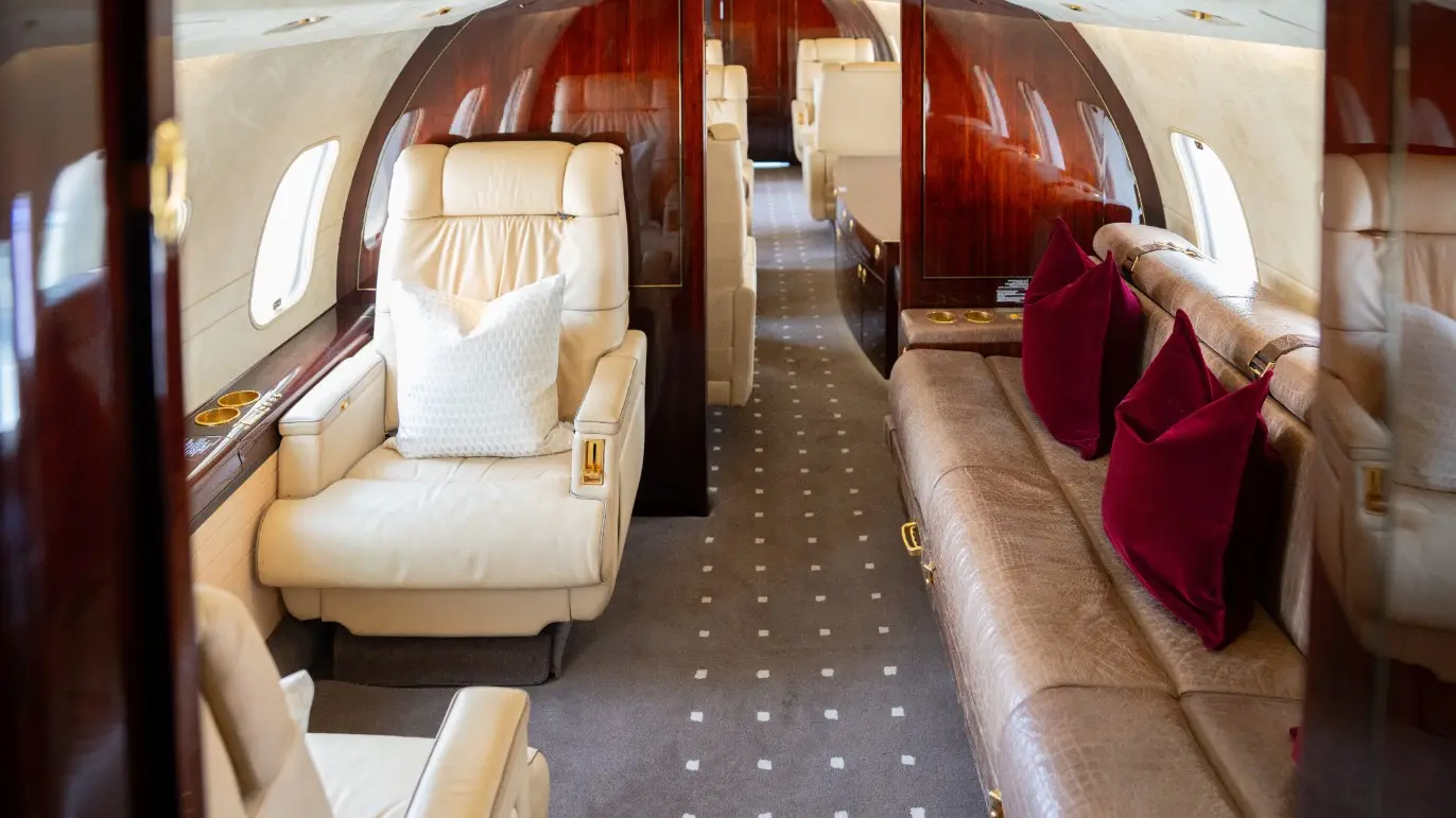 Bombardier Global Express A6-AFE operated by Alex Jets photo 6
