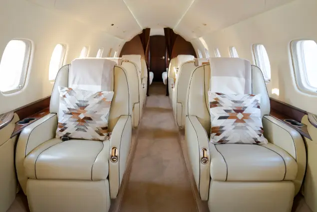 Embraer Legacy 650 A6-AFO operated by Alex Jets photo 3