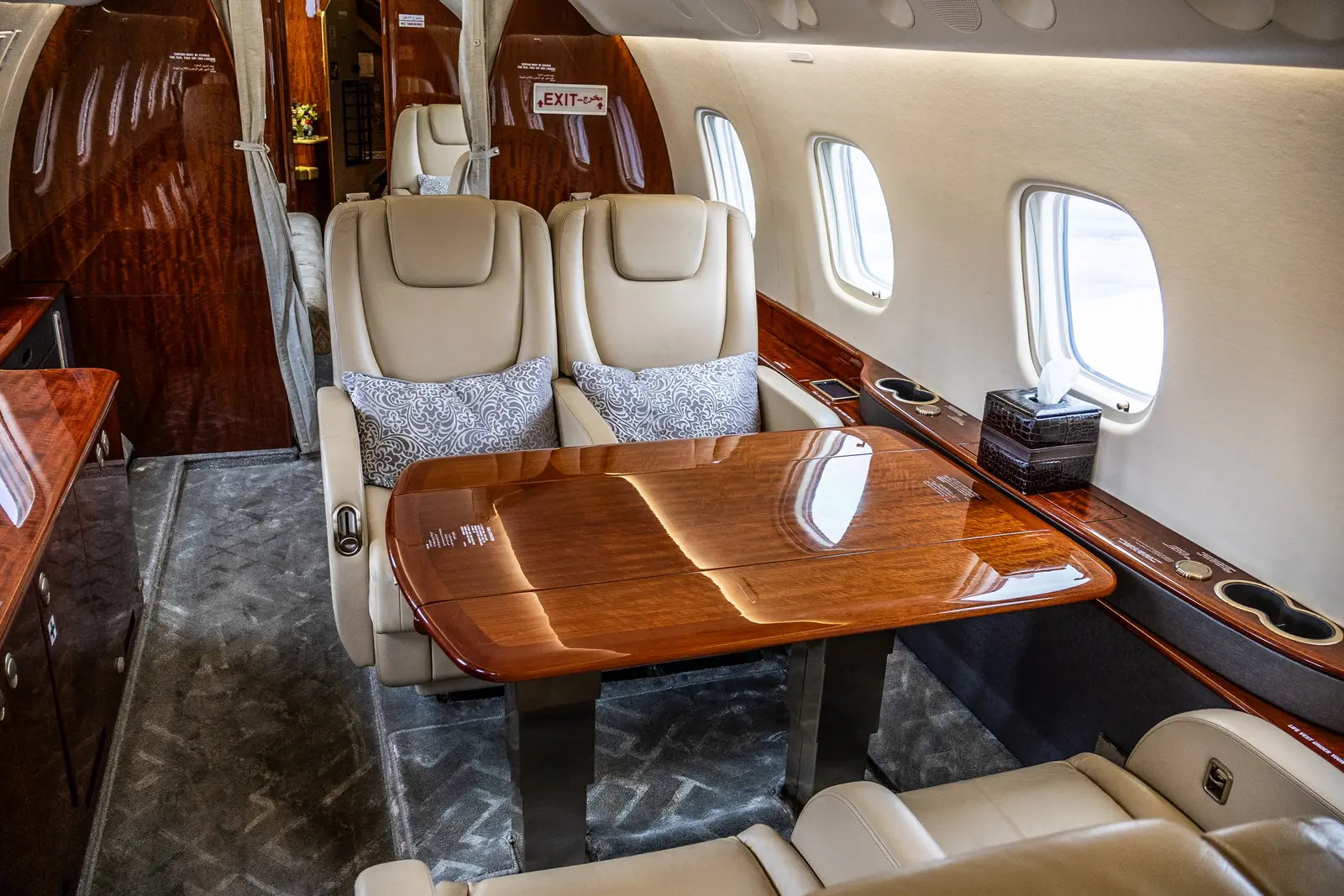 Embraer Legacy 650 A6-HAS operated by Empire Aviation Group photo 2