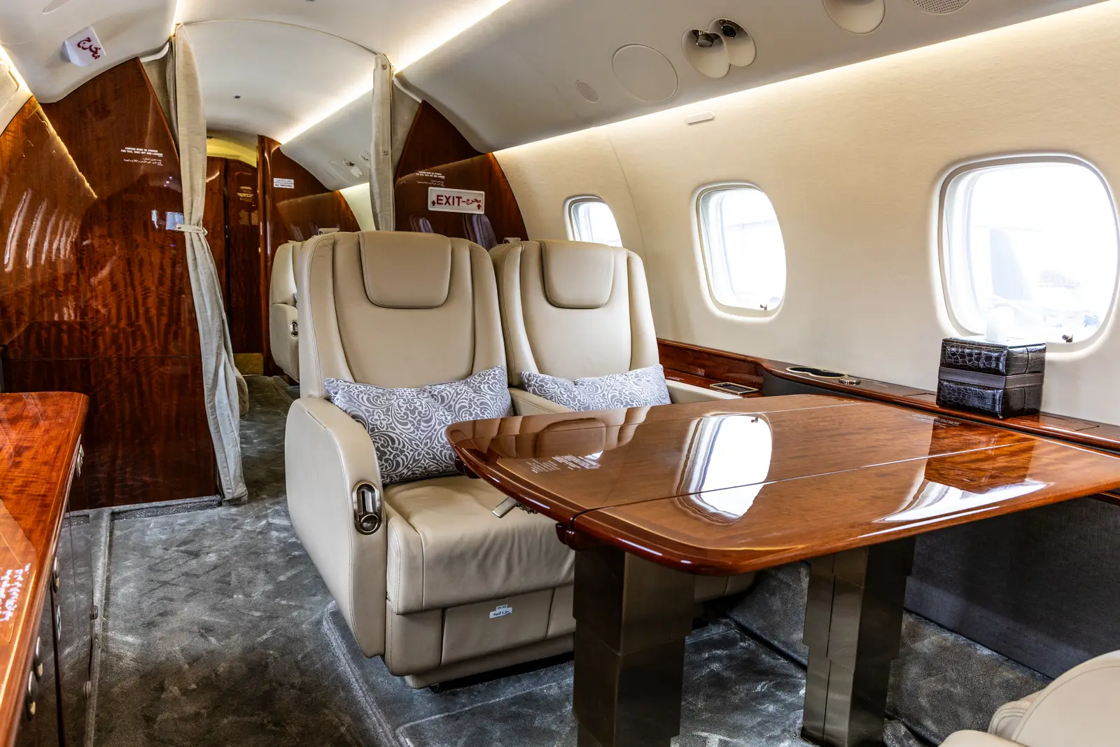 Embraer Legacy 650 A6-HAS operated by Empire Aviation Group photo 5