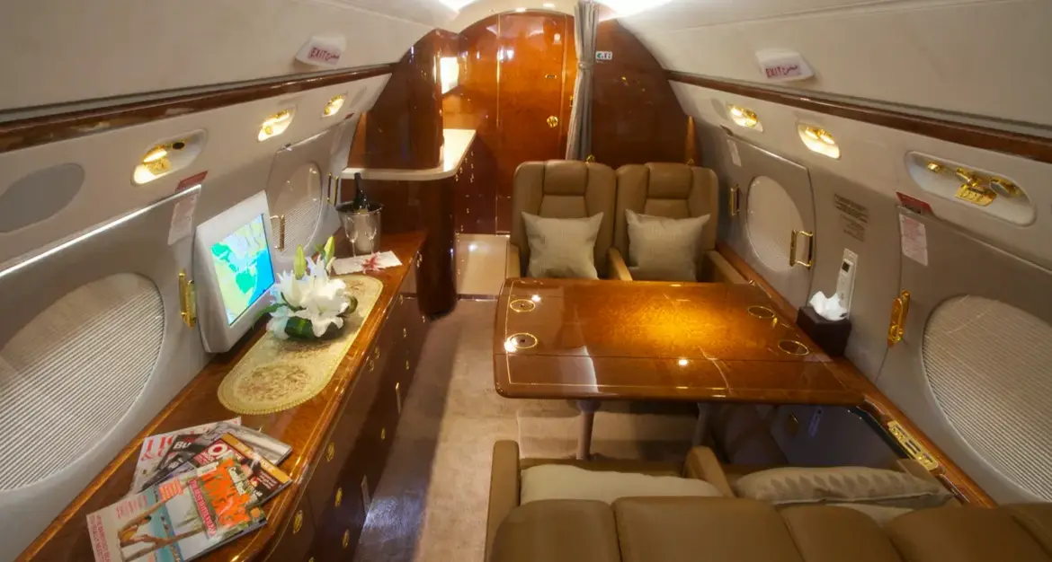 Gulfstream G450 A6-ORX operated by Rotana Jet photo 6