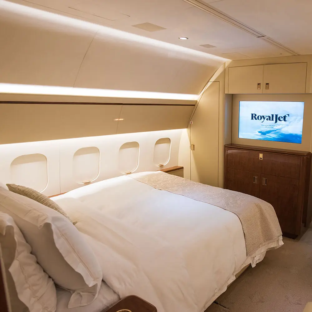 Boeing BBJ A6-RJA operated by RoyalJet LLC photo 4