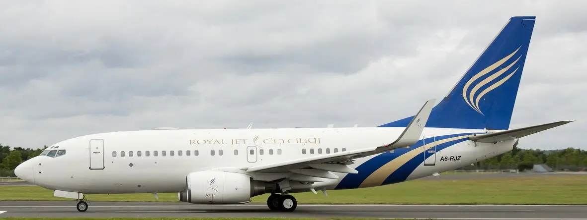 Boeing BBJ A6-RJZ