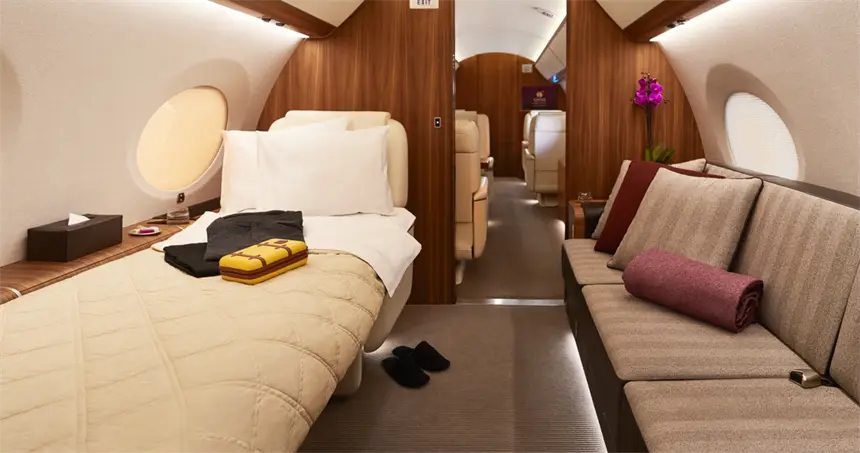 Gulfstream G650ER A7-CGC operated by Qatar Executive photo 4
