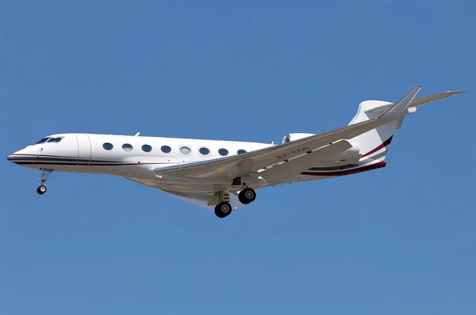 Gulfstream G650 A7-CGD operated by Qatar Executive, exterior