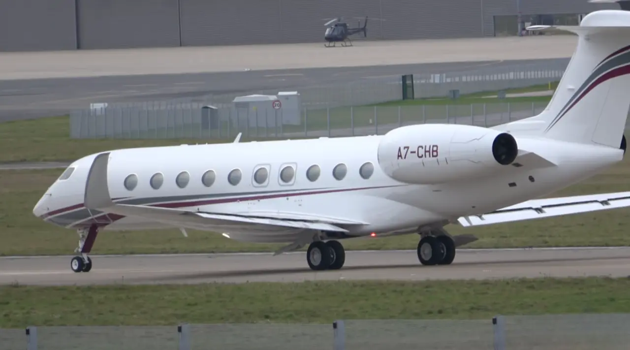 Gulfstream G700 A7-CHB operated by Qatar Executive, exterior